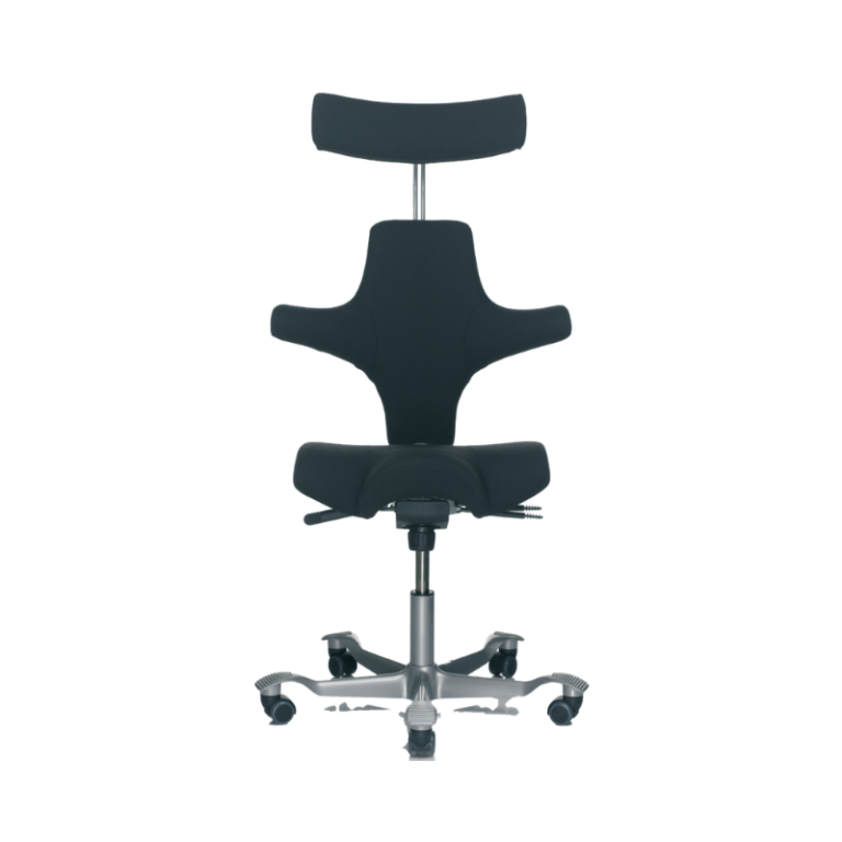 Chaise ergonomique Capisco HAG Noir