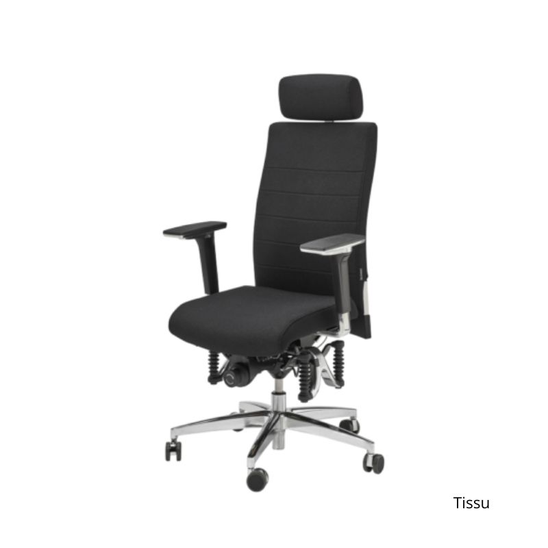 Siege ergonomique assise dynamique de gestion Bioswing 660