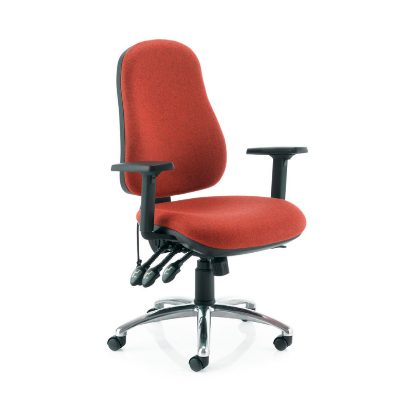 Chaise ergonomique E3.2 Standard Rouge
