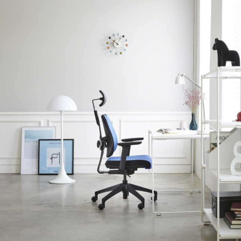 Siège D2R bleu bureau télétravail