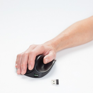 Souris ergonomique HandShoe sans fil nano