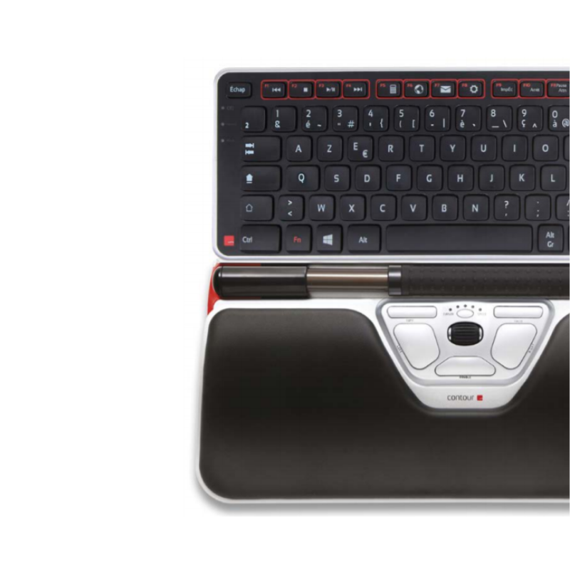 Clavier ergonomique Contour Rollermouse