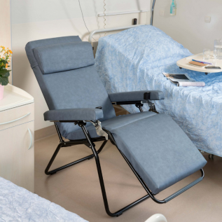 Chaise d'appoint de repos/relaxation/visite médicale hopitaux Equi Relax