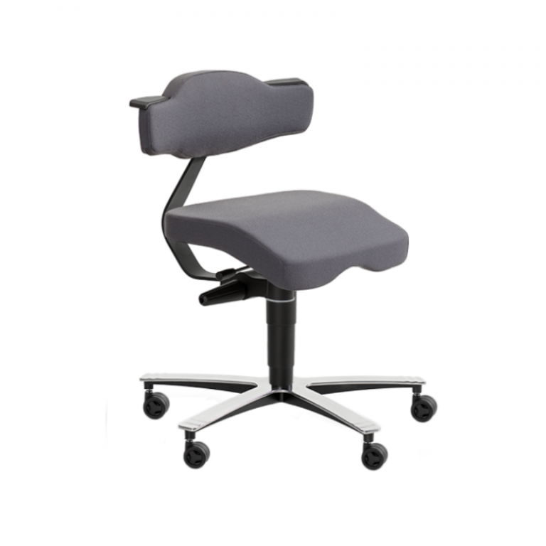 Chaise haute ergonomique avec dossier tete beche SOLO 3670