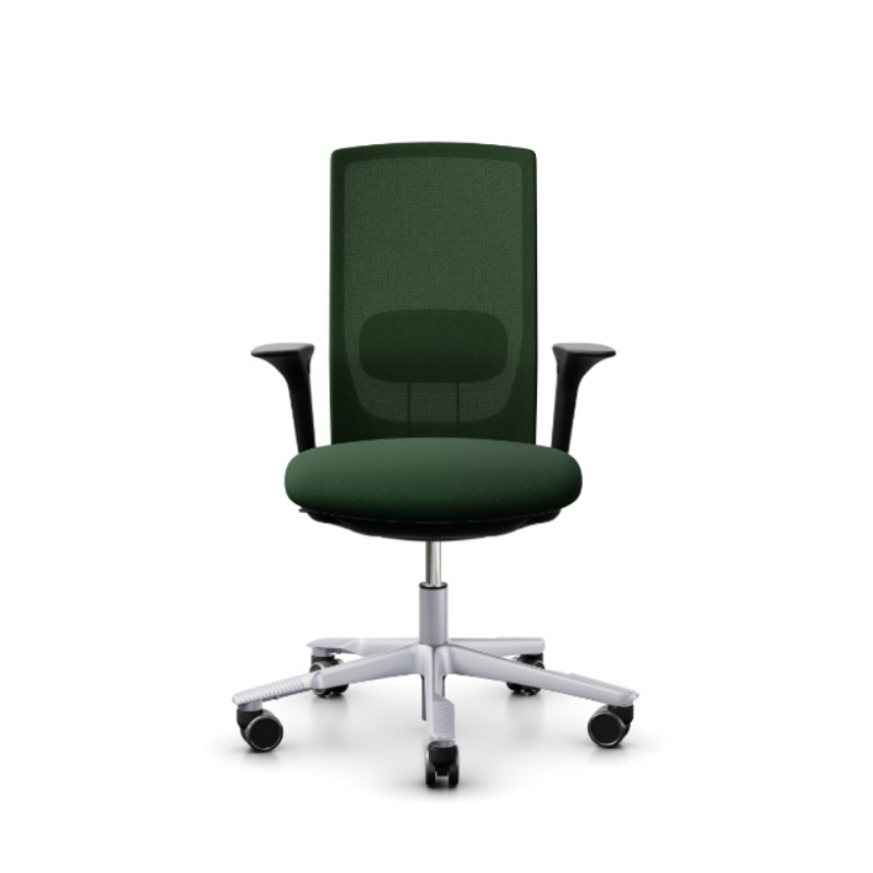 Fauteuil de bureau résille ergonomique soutien lombaire espace de travail ouvert