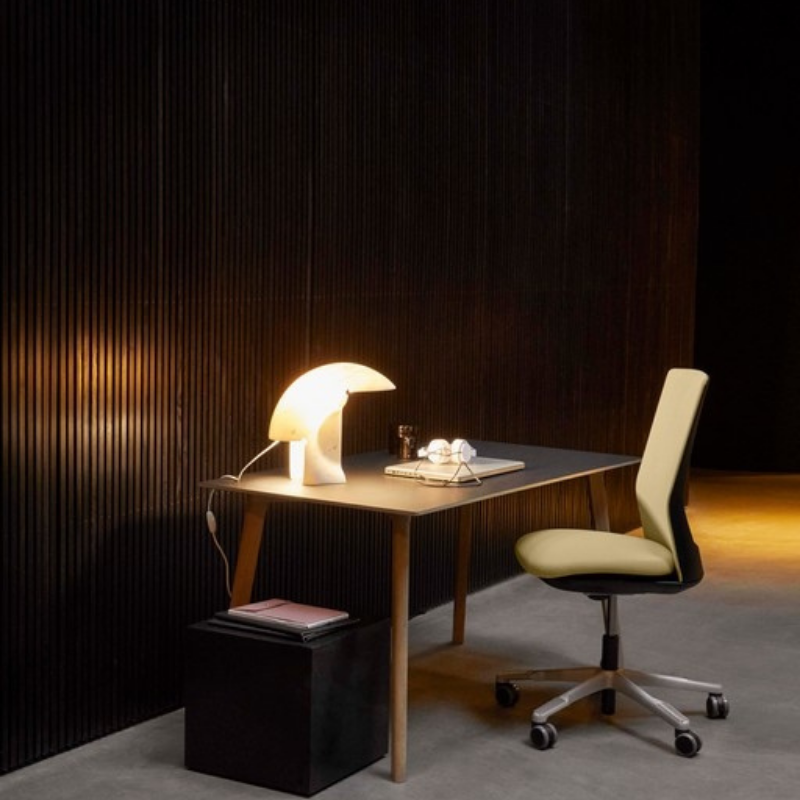 Siège de bureau jaune FUTU