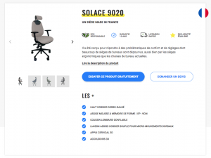 Solace 9020 - Fiche Produit