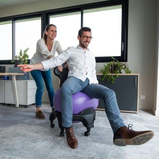Chaise ergonomique ballon Tonic Chair