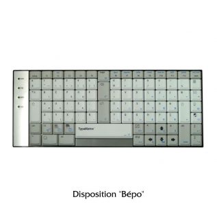 Clavier Bepo ergonomique et compact