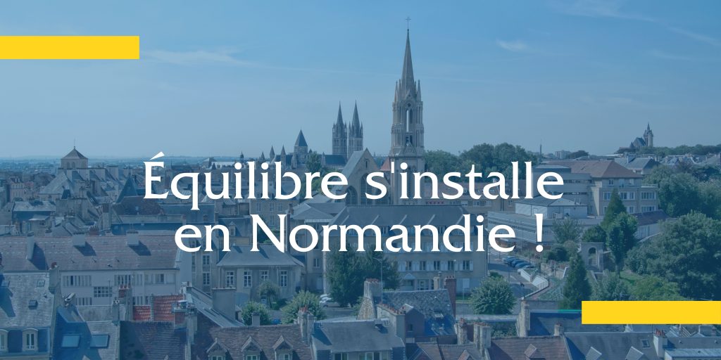 bannière Équilibre s'installe en Normandie
